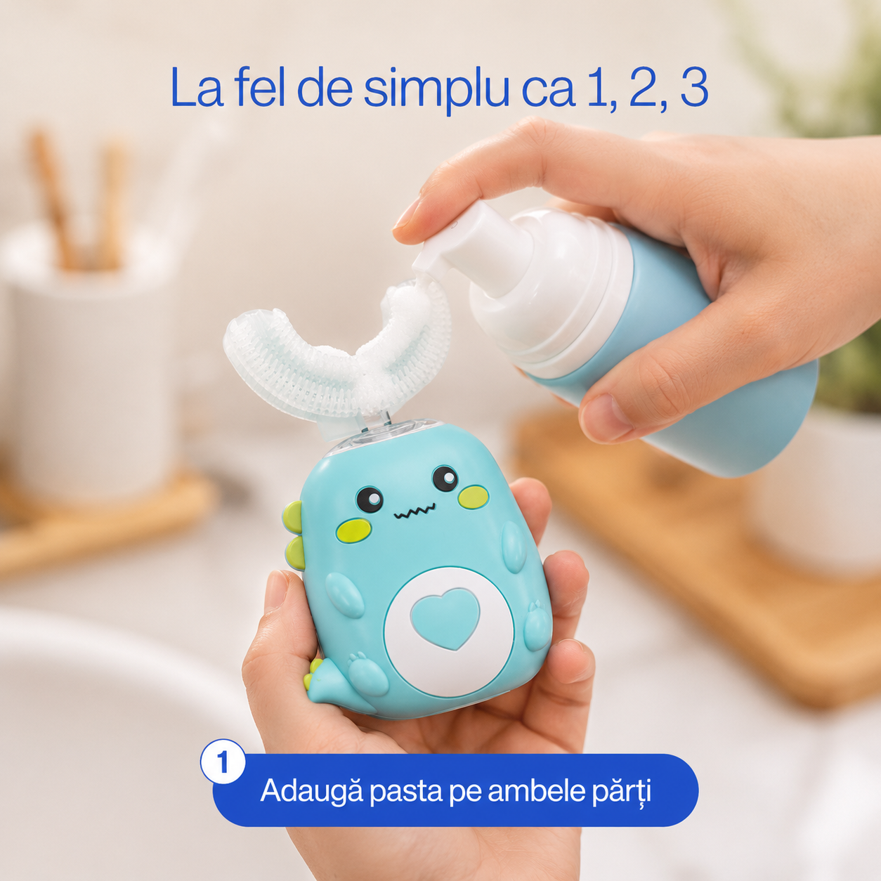 Periuța electrică WooSmile Kids