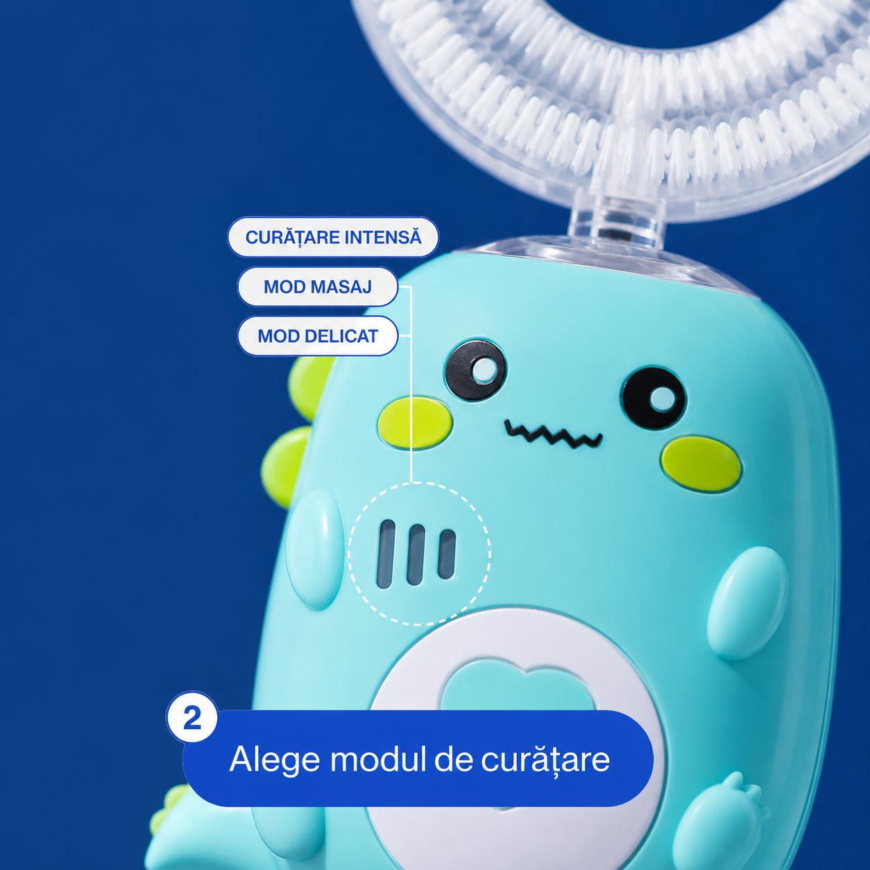 Periuța electrică WooSmile Kids