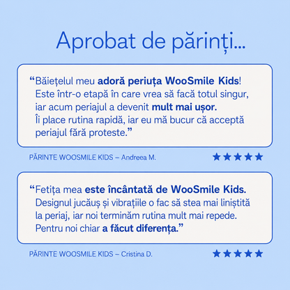Periuța electrică WooSmile Kids