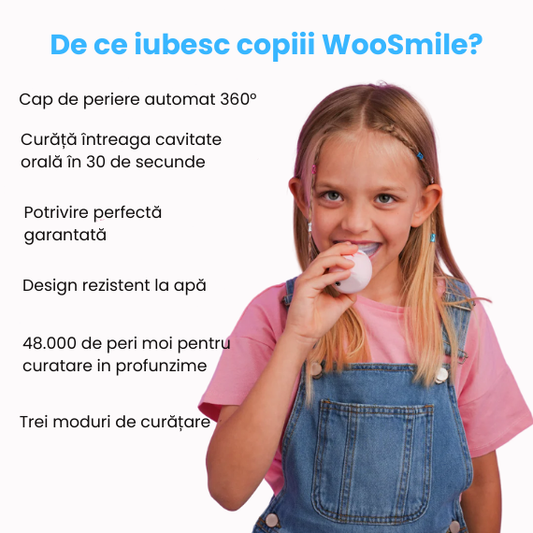 Periuța electrică WooSmile Kids